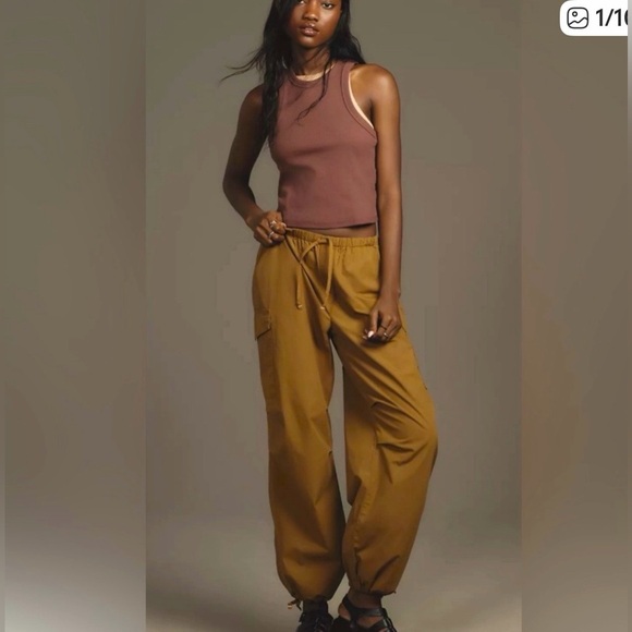 Pilcro Pants - ⭐️NWOT Pilcro by Anthropologie Pull on Parachute Cargo Pants⭐️